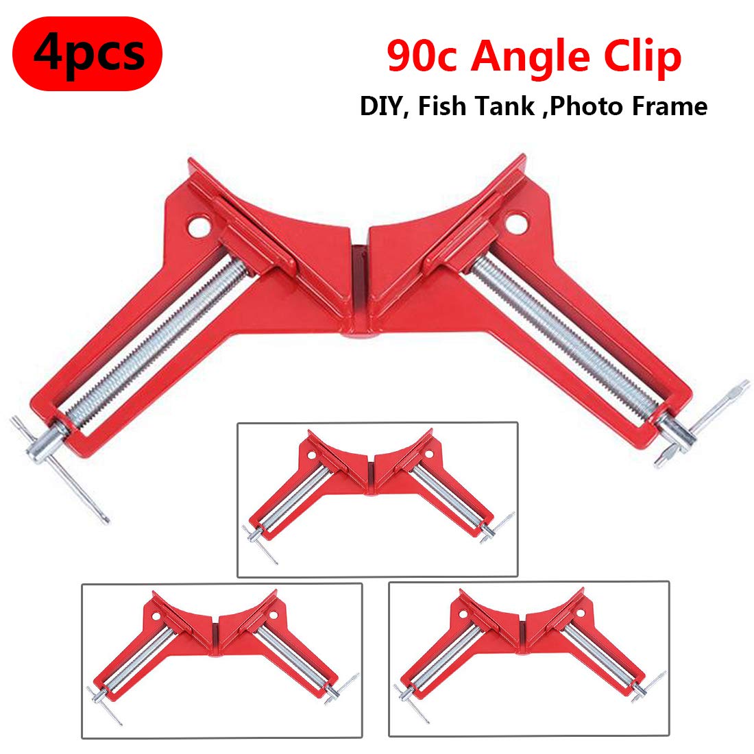 Set Of 4 Angle Tensioners 90 Degrees - Stainless Steel Corner - View #3