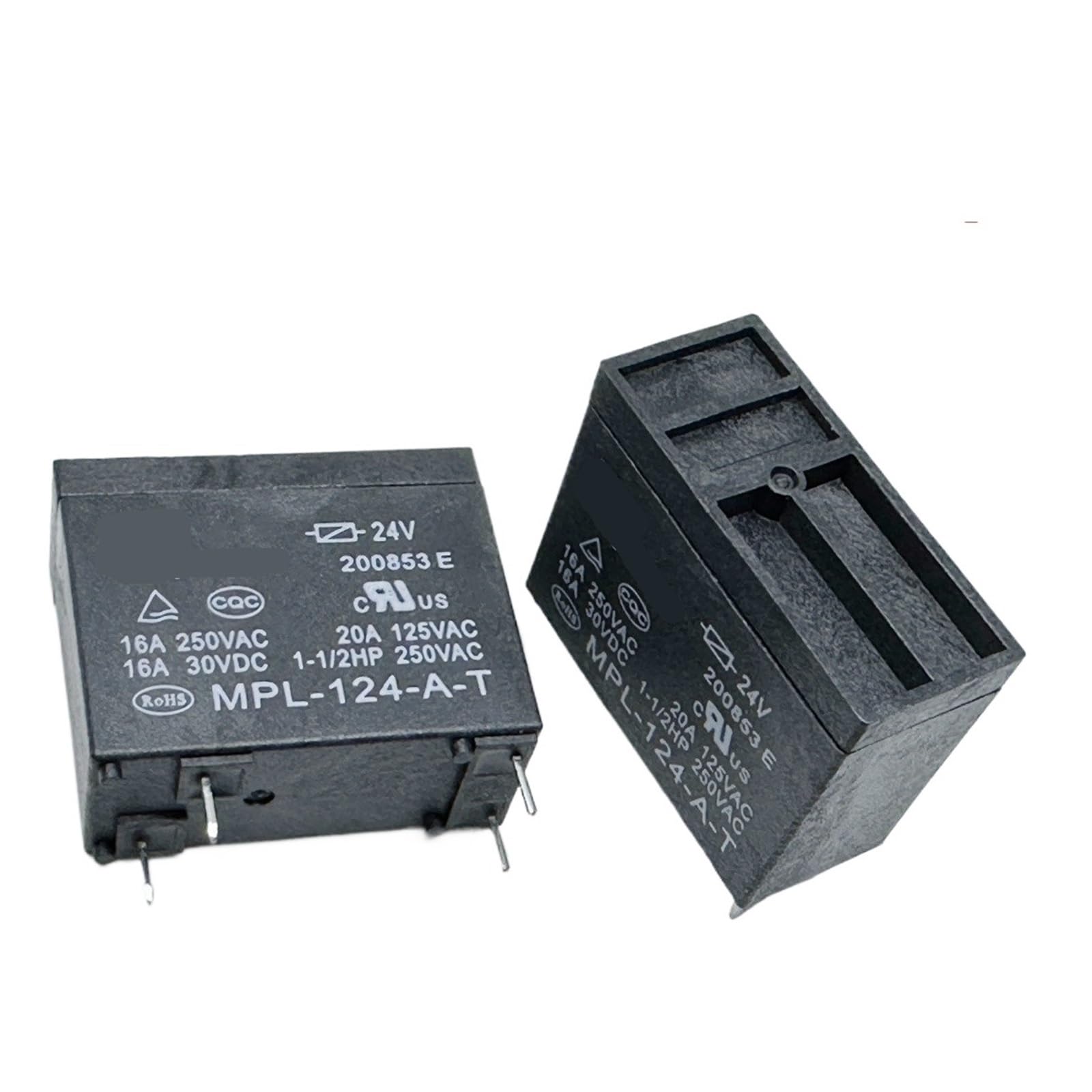 Yzwrwrmktb One Color 1Pc Mpl-124-A-T 24V (G2r-1A-4P-12V/24V-16A) Relay 4Pins