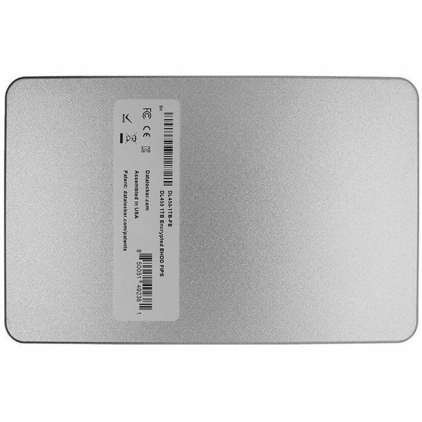 DataLocker DL4 FE DL450-2TB-FE-M - Hard disk portatile da 2 TB, esterno, conforme a TAA