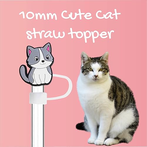 Miniatura 35 de 4 tapas de paja de 0.394 in para vasos, puntas de popote de silicona para popotes Stanley Cup – Accesorios para vasos Stanley Cup Verde