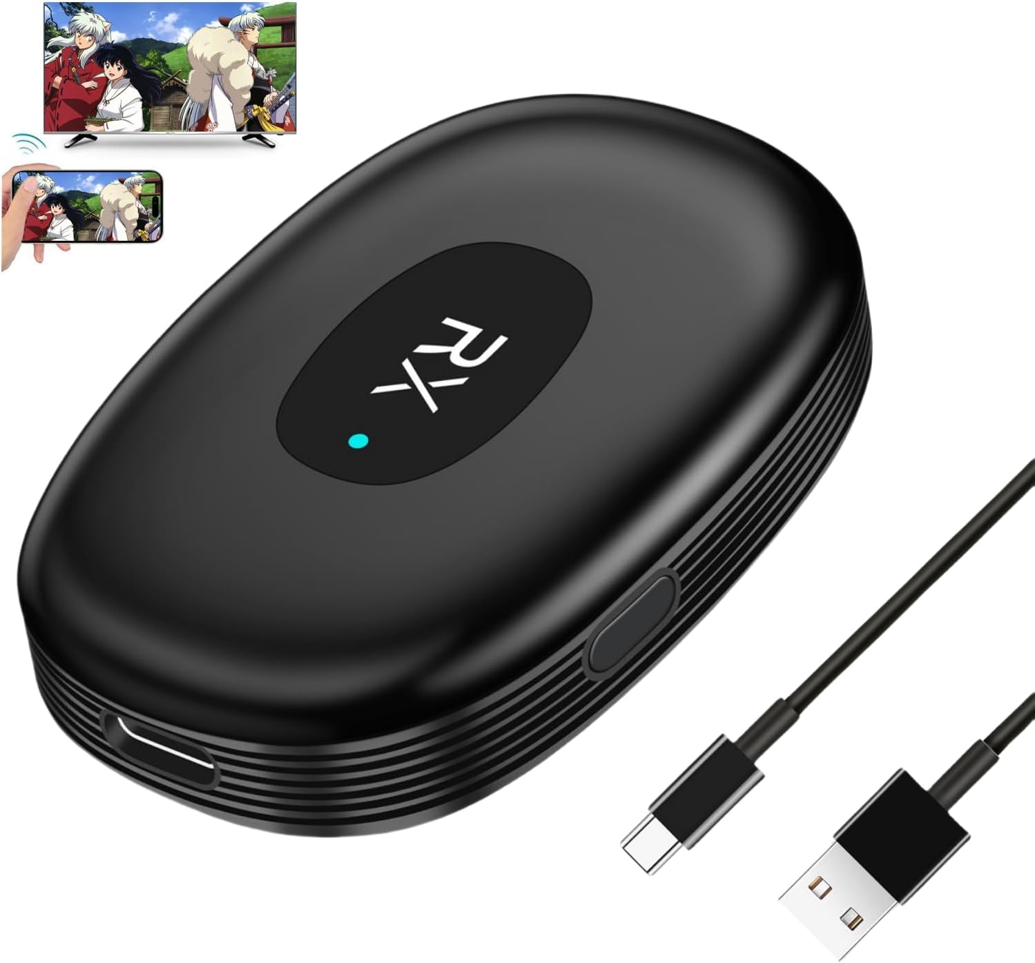 Amazon.co.jp: MEEKI HDMI Mirror Cast, Chrome Cast, 4K HD Image Quality ...