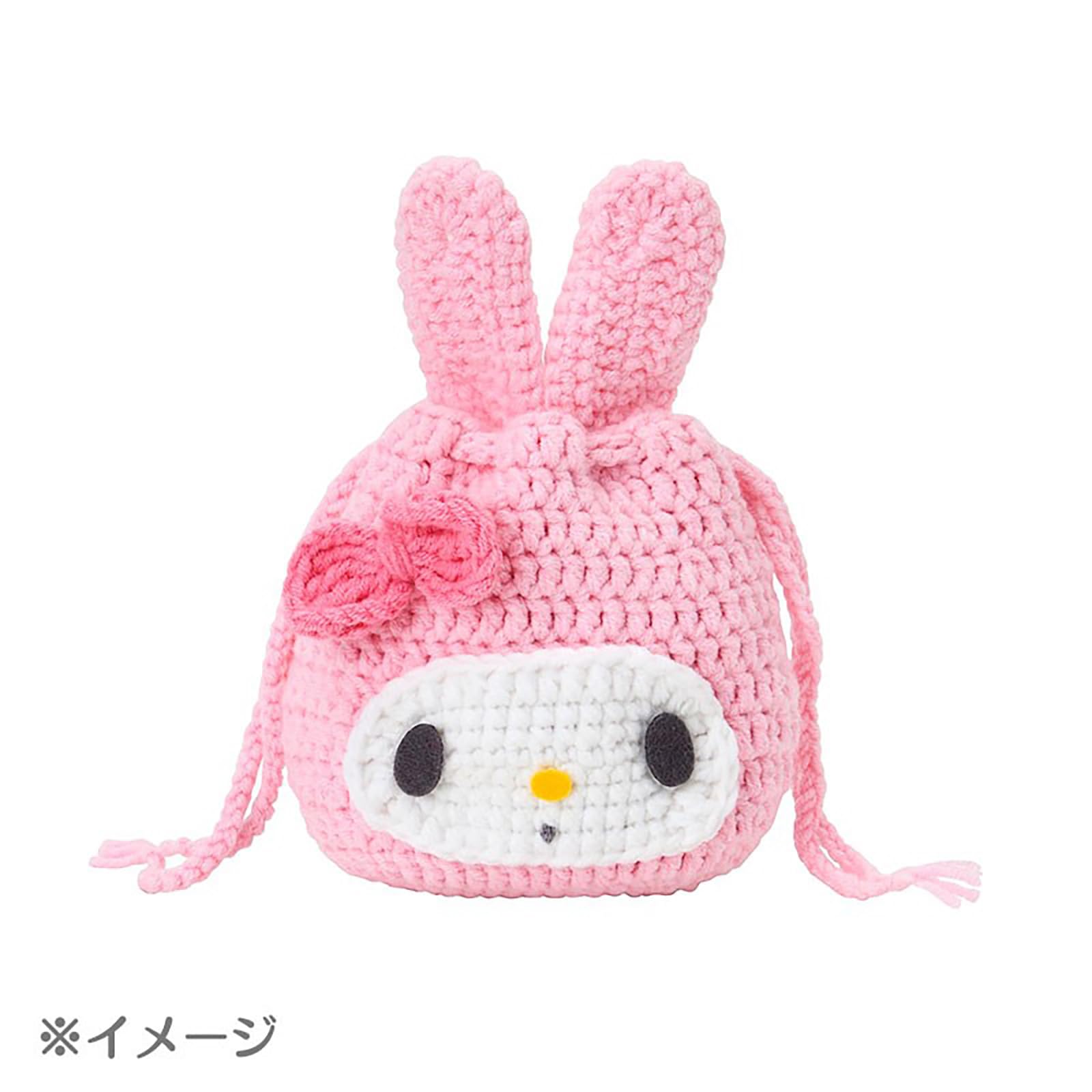 Amazon | サンリオ(SANRIO) フェイス形巾着編み物キット（さんりお手芸