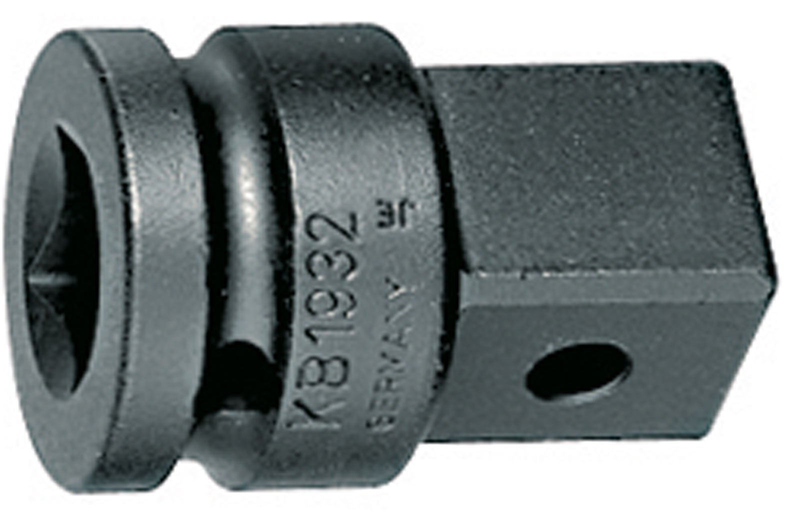 Gedore Piece Kb 1932 Magnification For Power Socket, 1/2 Inch To 3/4 Inch, Square, 1 6650020