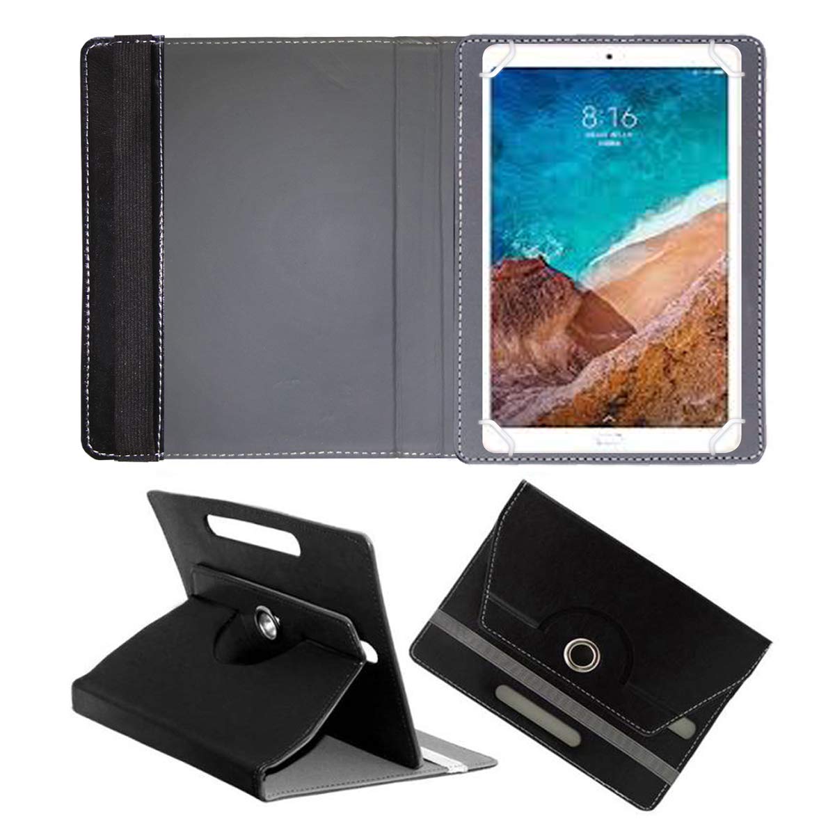 Fastway Rotating Leather Flip Case for Xiaomi Mi Pad 4 LTE 8inch Tablet Cover Stand Black (B07VRYPSCW) Amazon Price History, Amazon Price Tracker