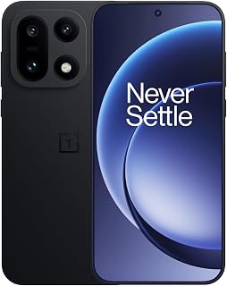 OnePlus 15 Unlocked Android Phone: Snapdragon 8 Elite Gen 5, 12GB RAM, 256GB, 7300mAh Battery, Triple 50MP Camera, Infinite Black