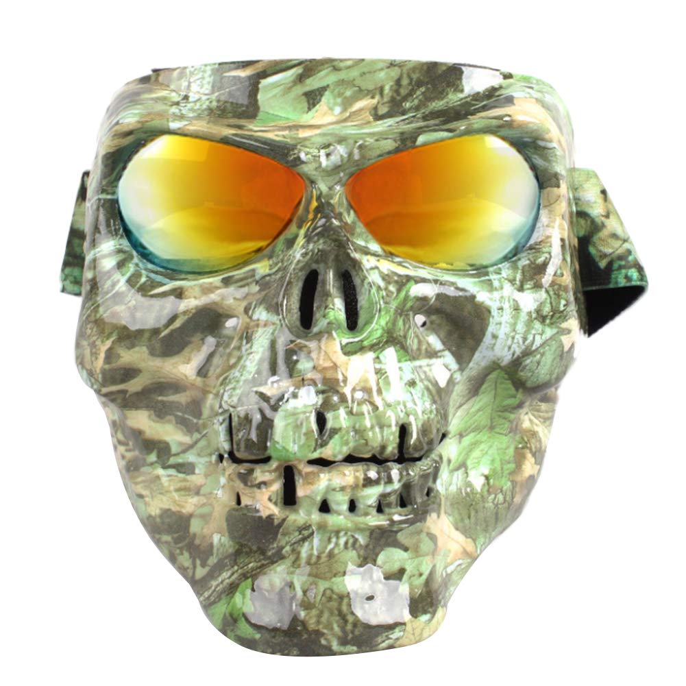 Masque de moto - Protection UV et anti-poussière - Pour motocross, ski, snowboard, sports de plein air