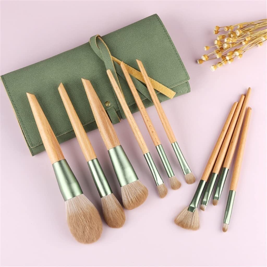 Ben spazzole for Il Trucco 10 Conteggi Cosmetici Sceszioni for Il Trucco Fondamenti Professionali basate con contorni in Polvere Borse for ombretti Kit for i Kit for Il Viso