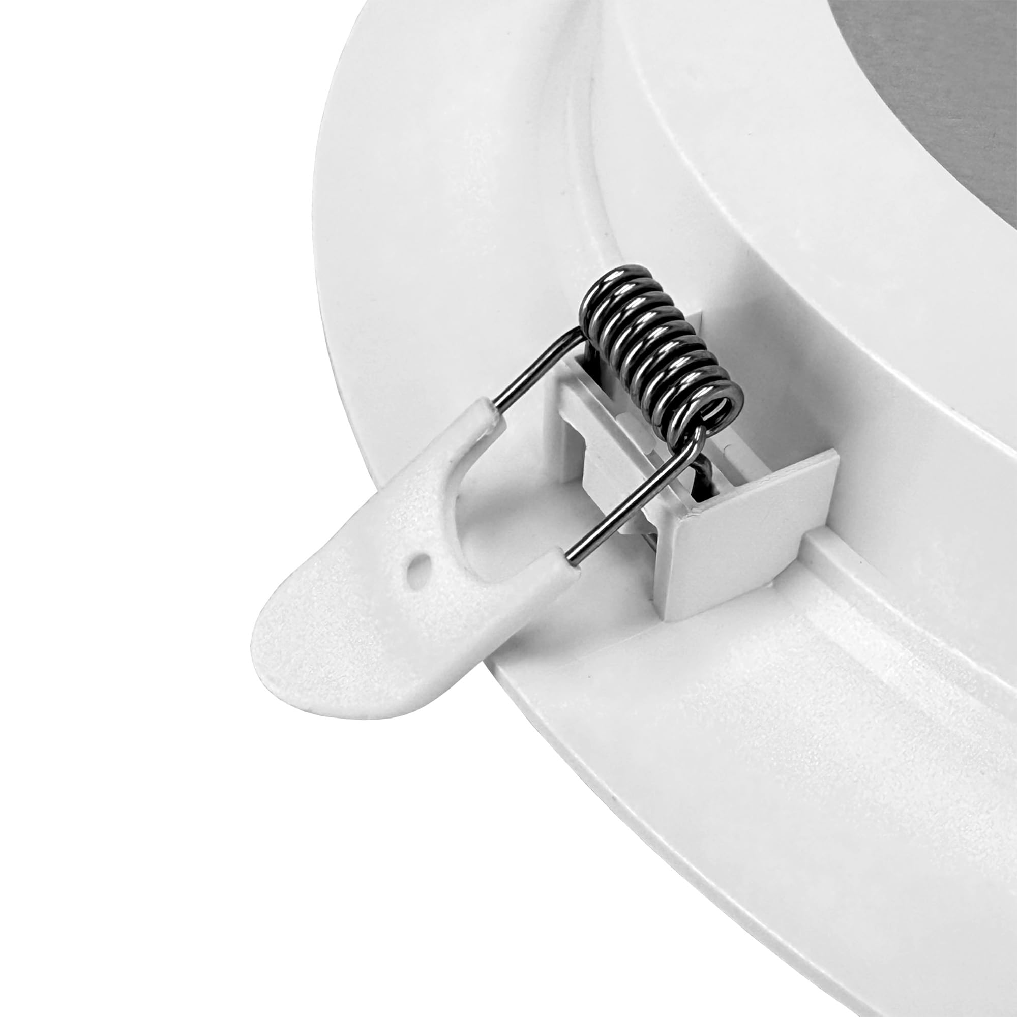 Zestaw 2x Panel LED Sufitowy 12W 4200K Neutralna Biel - Reflektor Wpuszczany Downlight 1200lm Ultracienki Biały 230V - Okrągła Oprawa Podtynkowa do Salonu, Kuchni, Biura - Horoz Electric