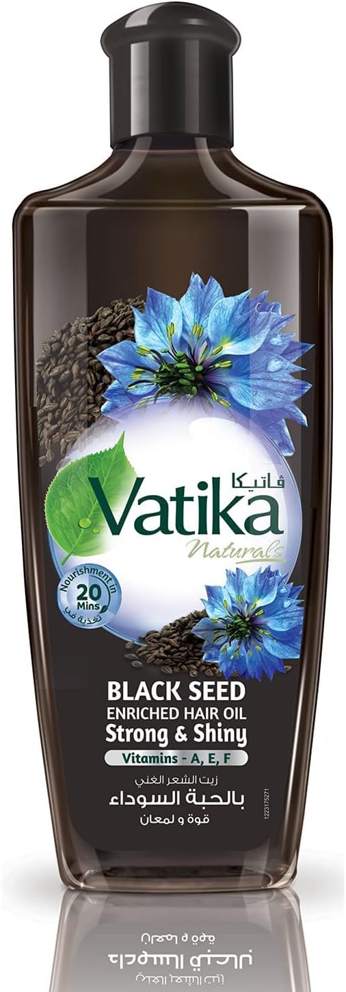 Vatika Naturals Blackseed Enriched Oil, 300 Ml
