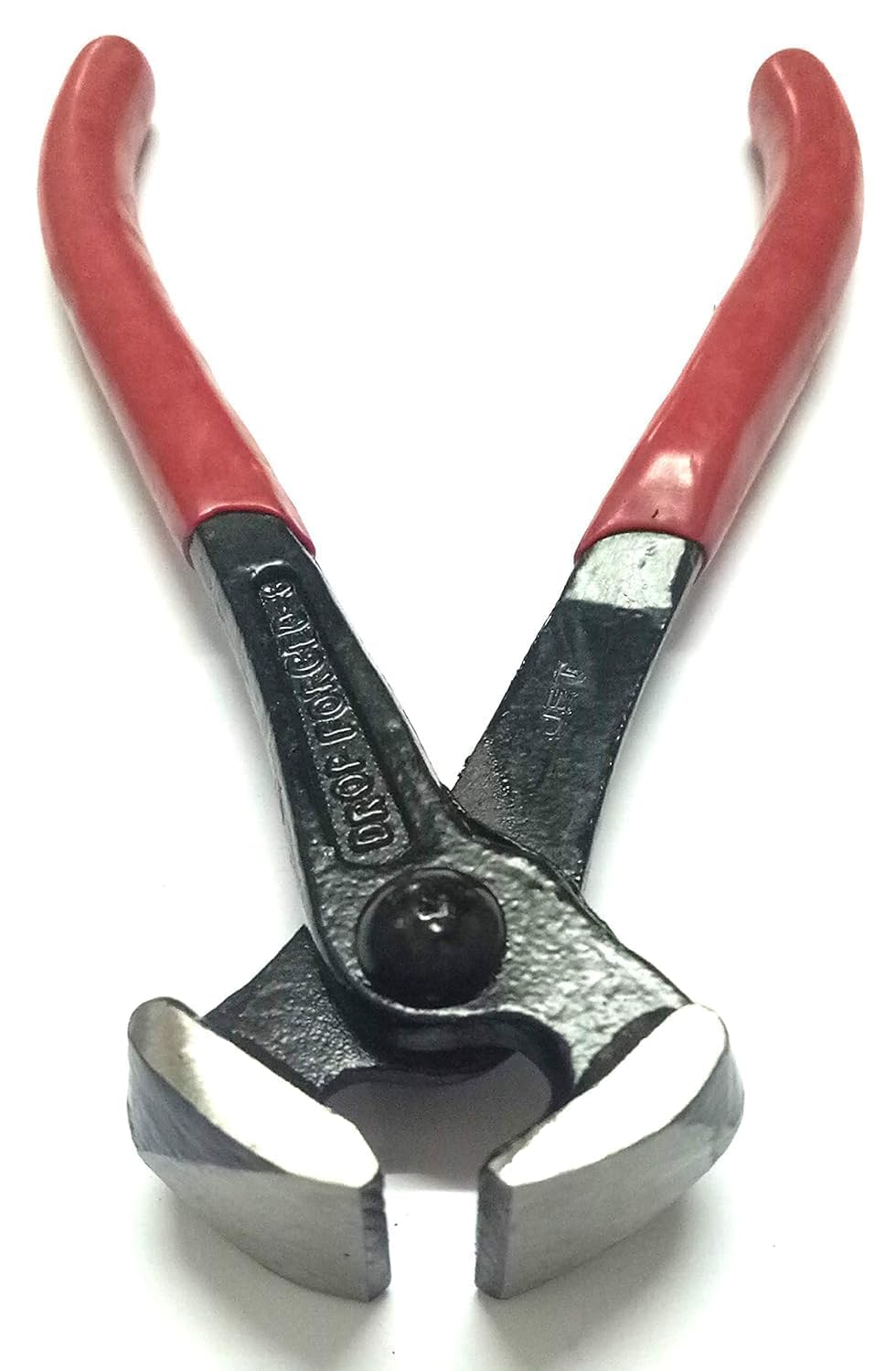 Tunir 6 INCH Top Cutter Plier with Rubber Grip for cutting Wire and Fixed Nails from Walls & Door, Red, 1 Pc 1
