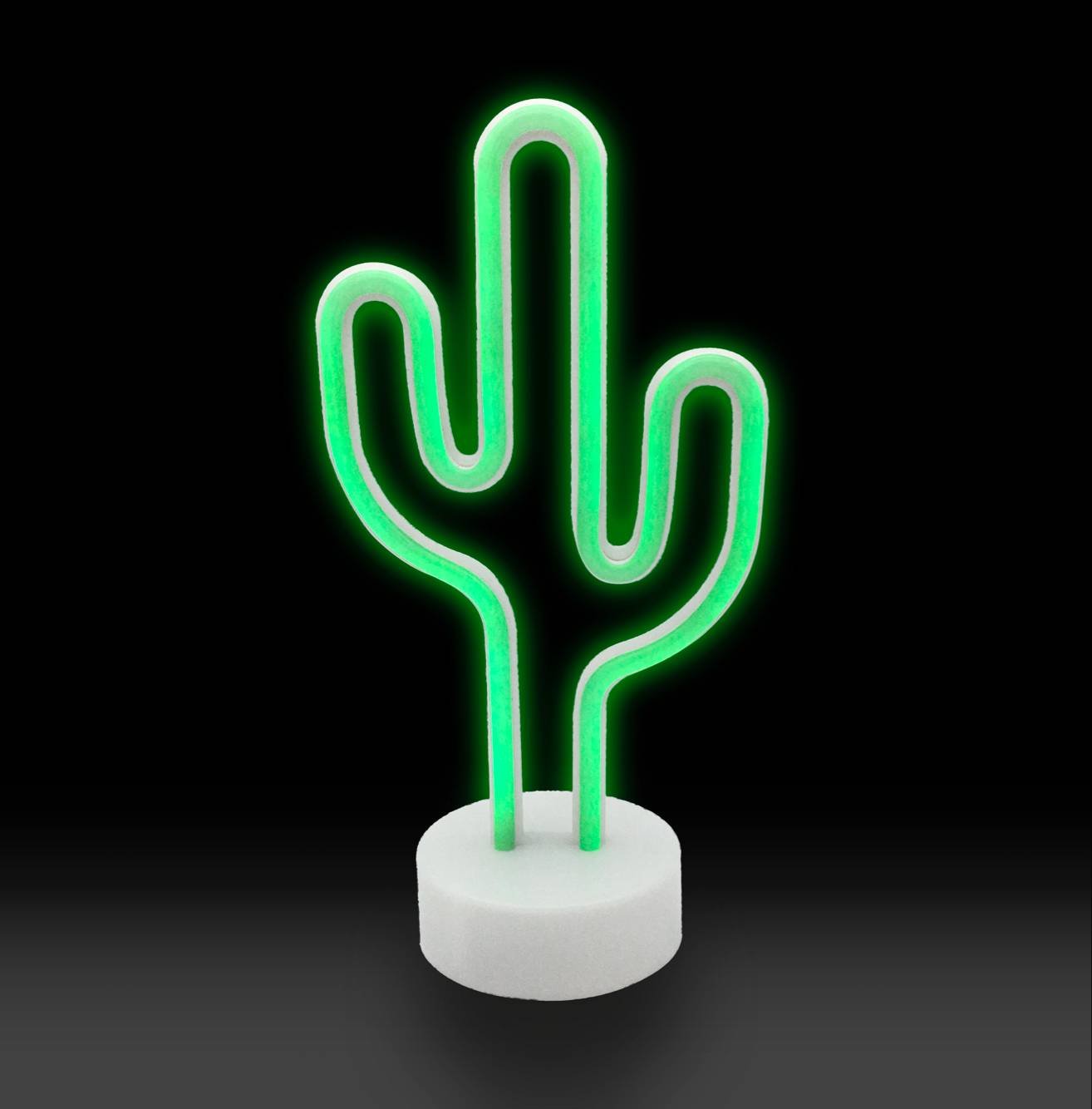 Neon Signs,Cactus Decor Night Light Neon Decor LED Neon Lights，for Bedroom Garden Birthday Party,Kids Room, Living Room, Wedding Bathroom Man Cave Party Decor Cactus(Battery+USB Style)