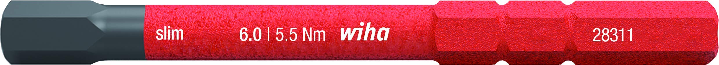 Wiha 37227 2831 slimBit electric 6,0 x 75 mm