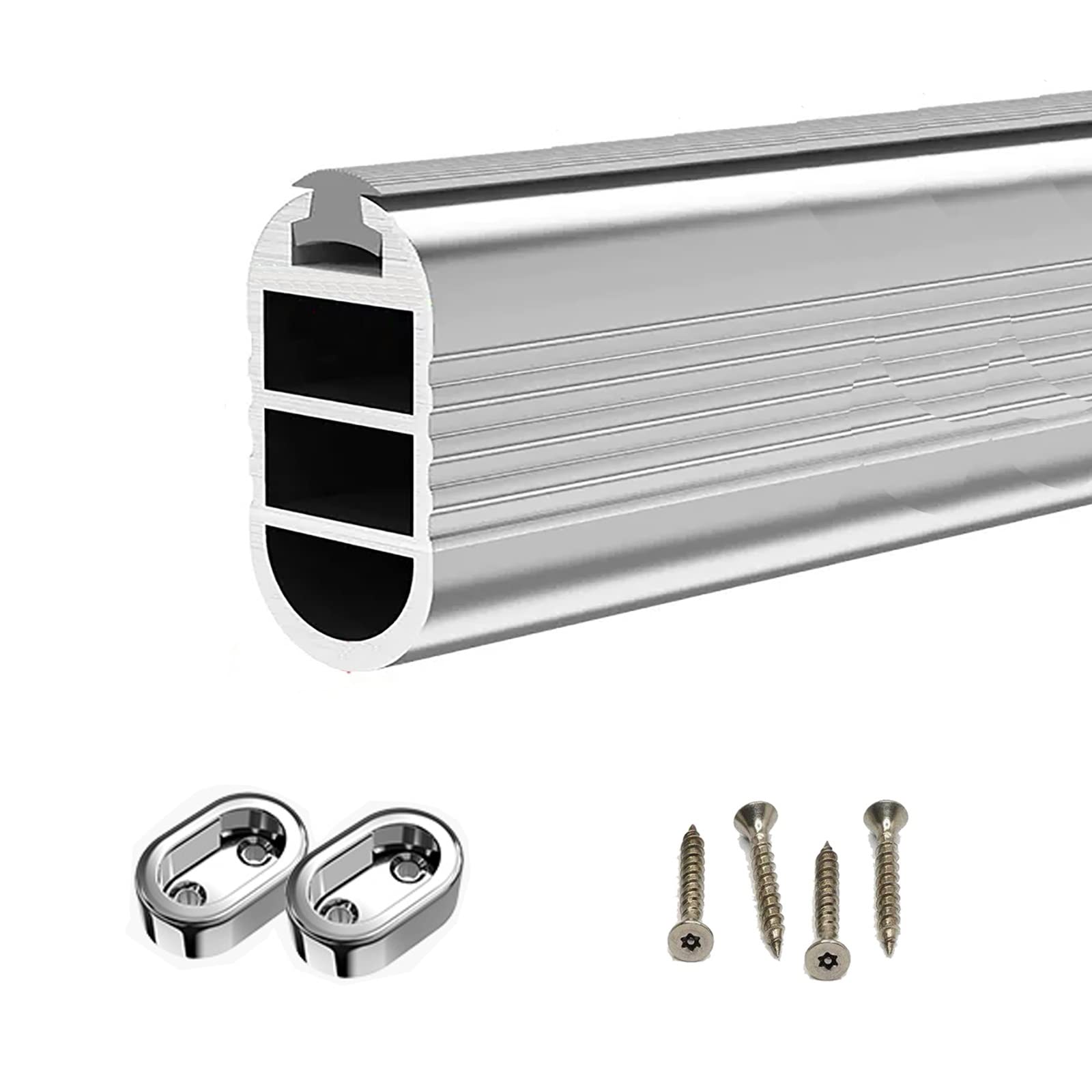 Tringles de placard pour stopper le glissement et redresser la penderie