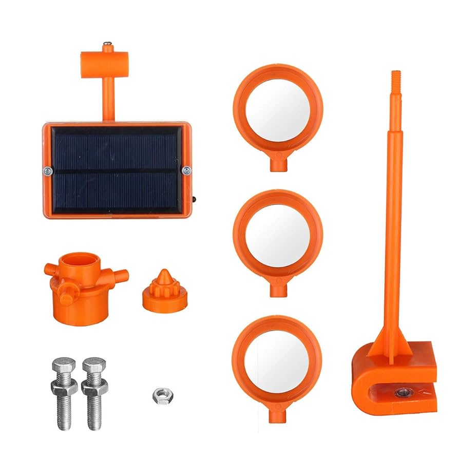 Holographic Reflective Bird Scare Discs For Woodpeckers And Pigeons