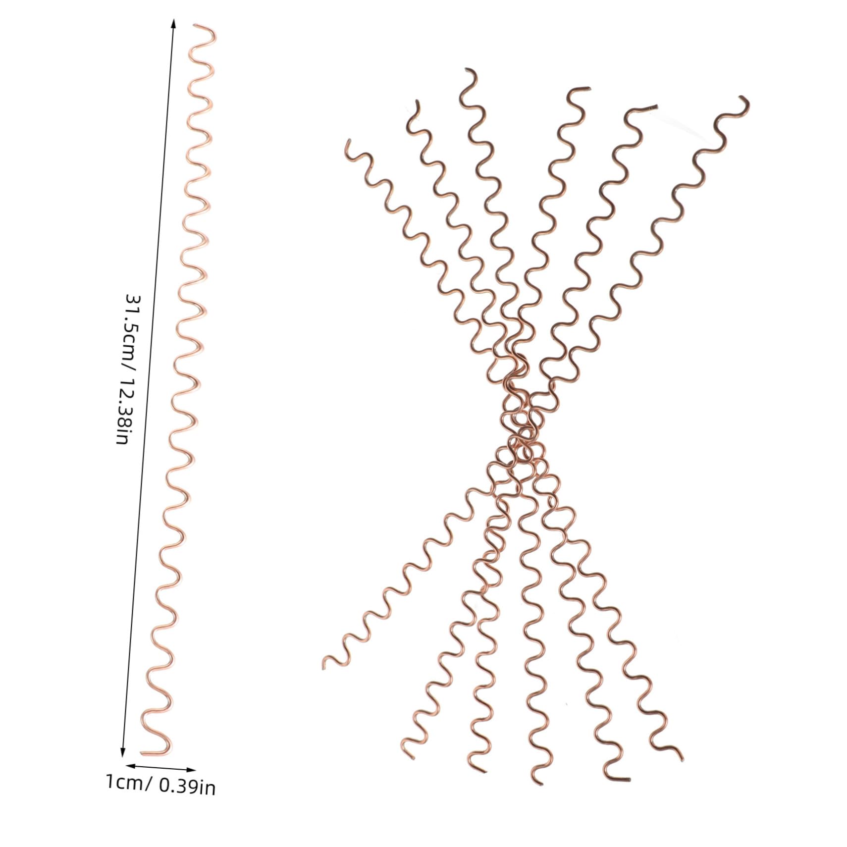 SOLUSTRE 100pcs Welding Wire Replacement Welding Wire Iron Car Body Denting Welding Wire for Car Repairing Golden