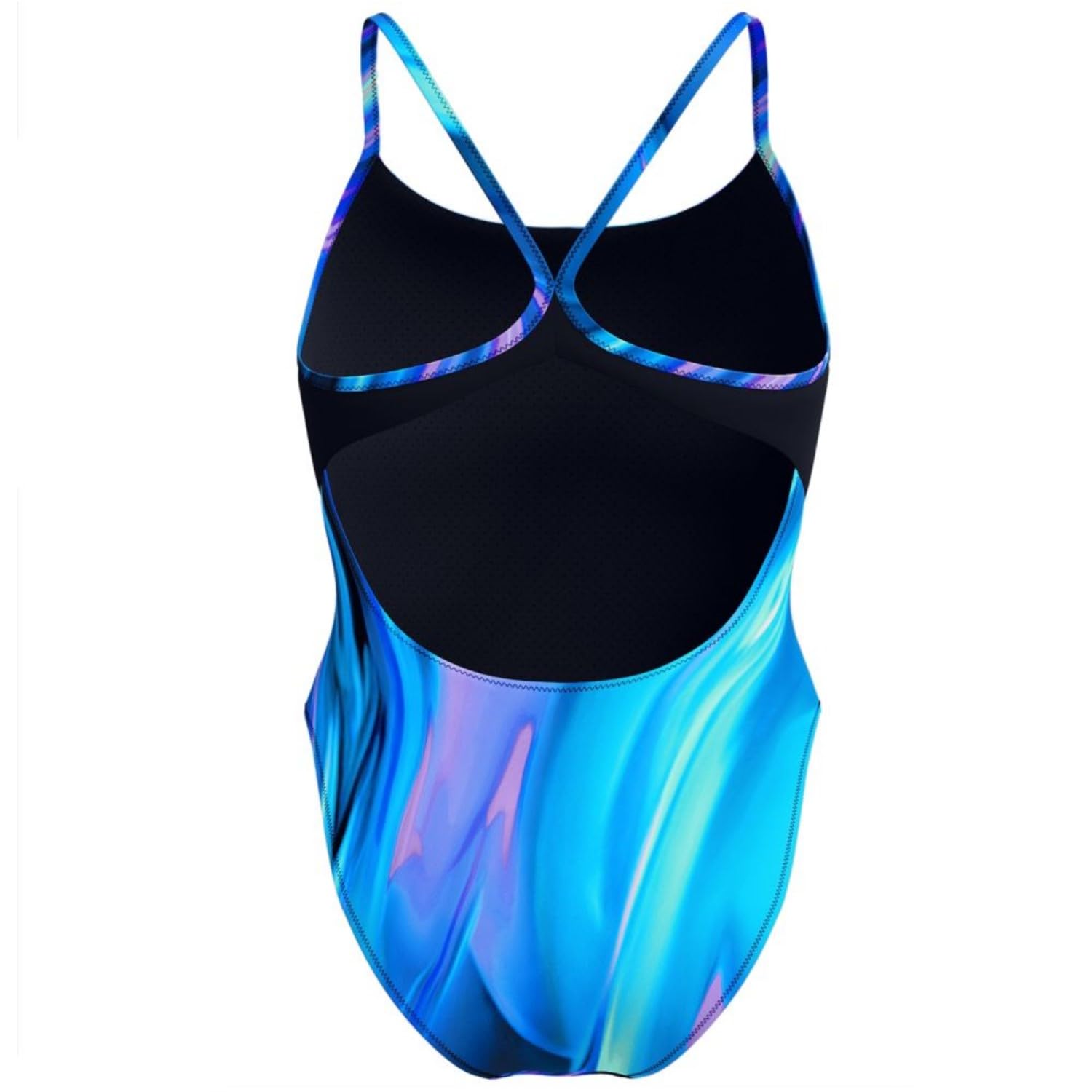 Speedo Maillot une pièce dos nageur imprimé pour femme