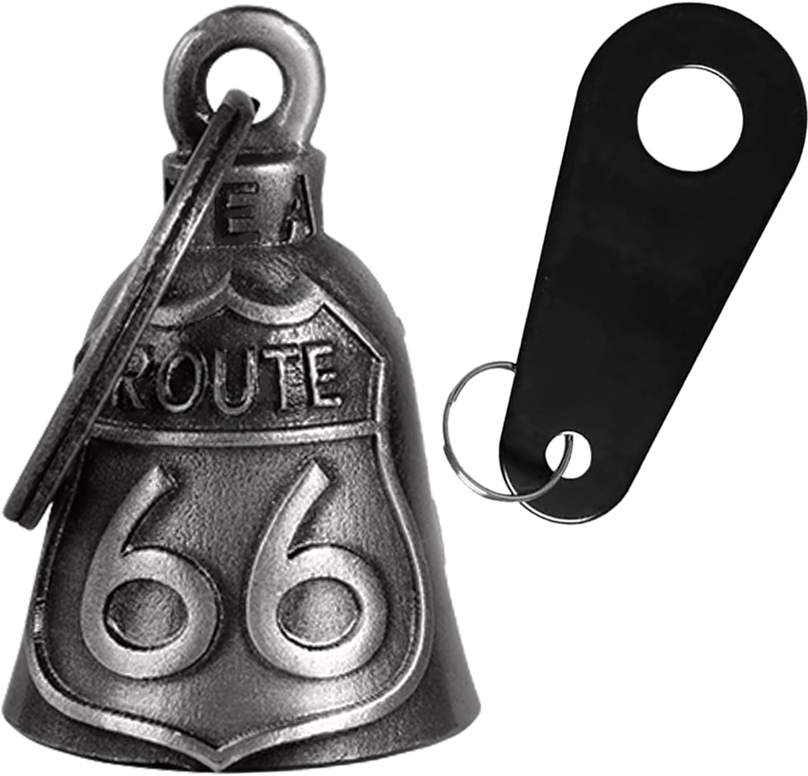 Motorcycle Bell Guardian Angel Drive Away Gremlin, Biker Bell for Men Women Rider Riding, Good Luck Gift