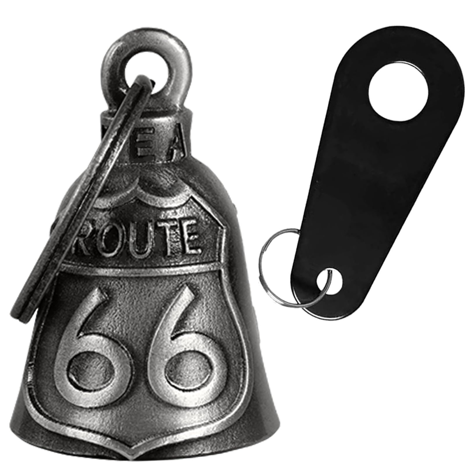 Dream Apparel Motorcycle Bell Guardian Angel Drive Away Gremlin, Biker Bell for Men Women Rider Riding, Good Luck Gift