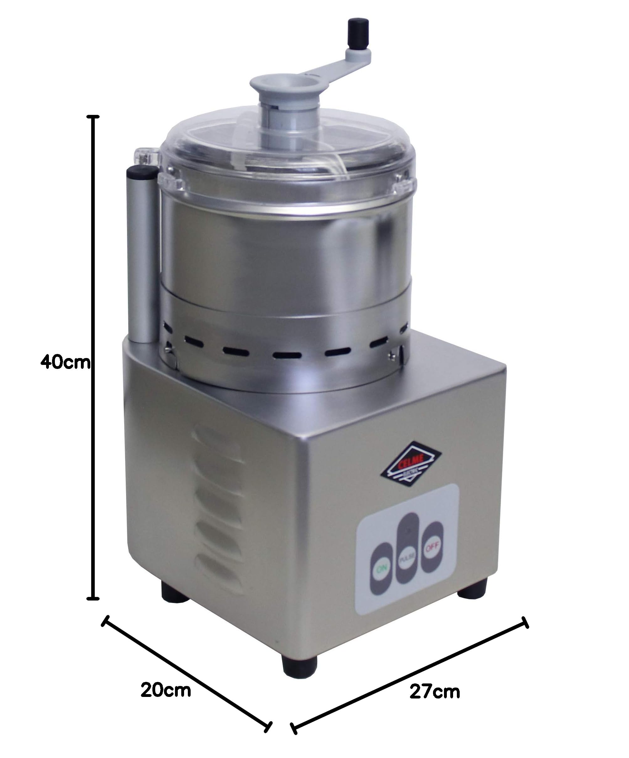 Cutter Professionale CE L3 MN, acciaio inox,