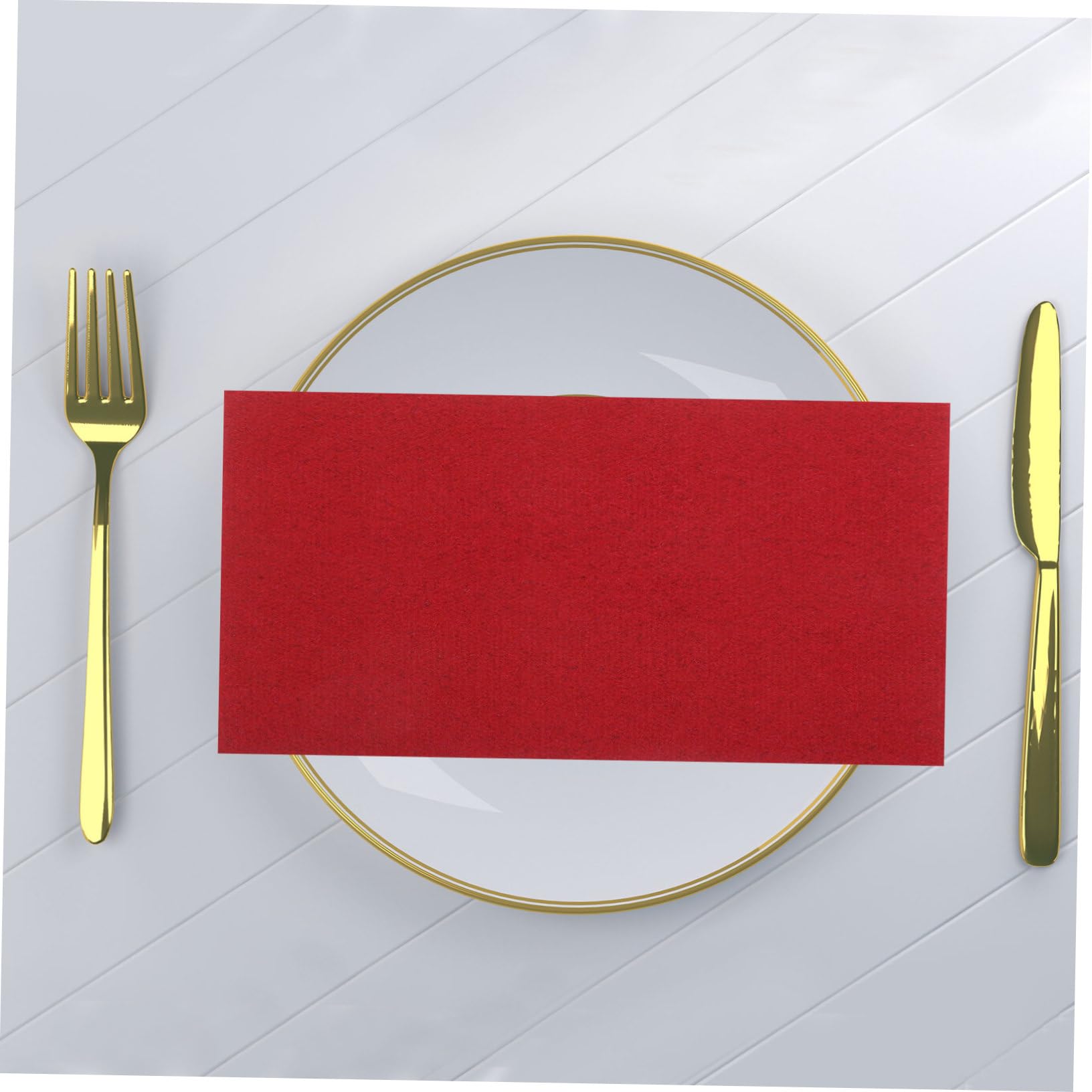 150 Servilletas de Papel Rojas Desechables y Suaves para Cócteles en Restaurantes de Estilo Occidental y Eventos Obsequios Elegantes