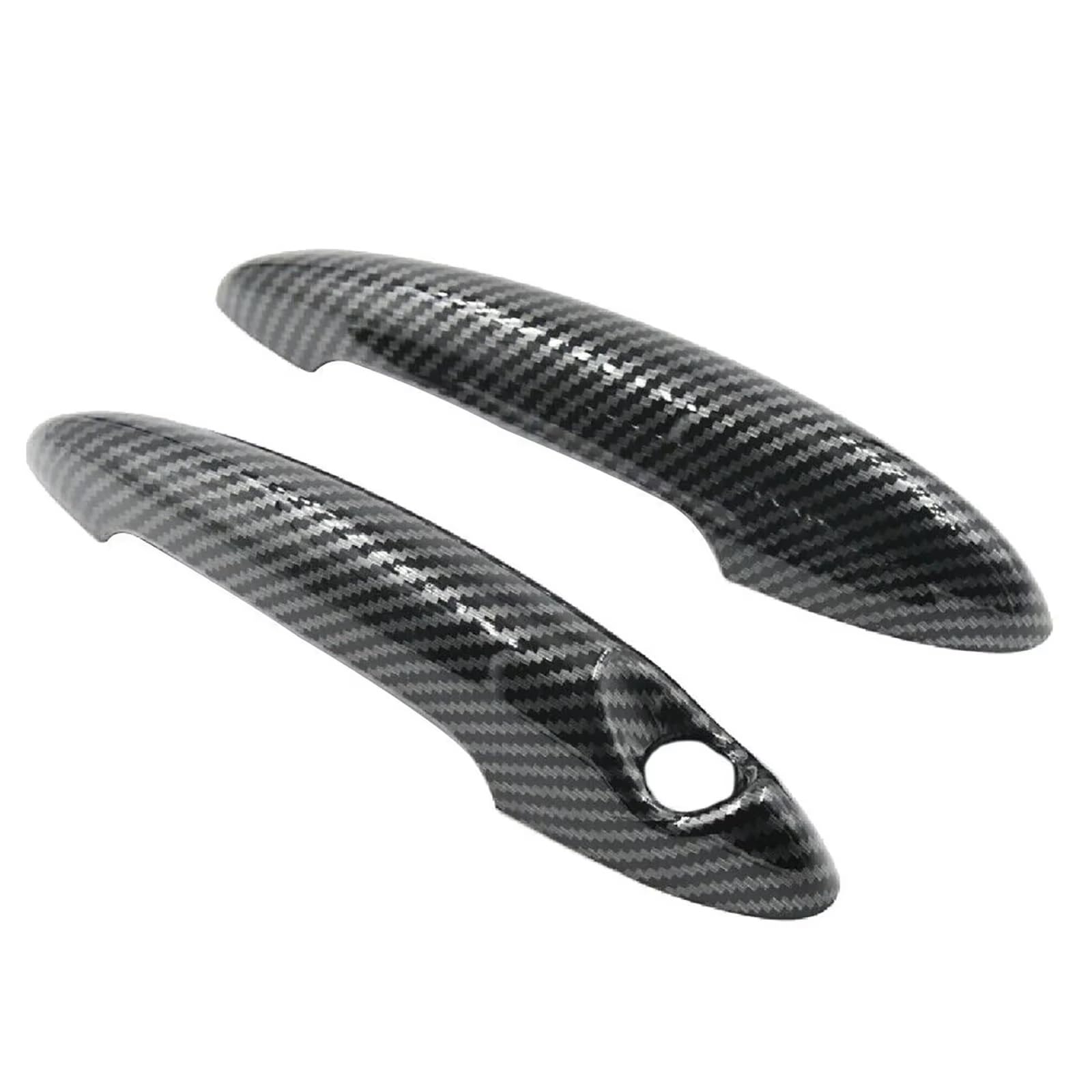 CFDEKOIB Exterior Door Handle Cover Car Door Handle Cover Exterior Trim Protector Compatible with Cooper for Paceman for R61 2013–2016 Cap Frame Plus Set Accessories