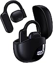 AI Translation Earbuds Real Time 164 Languages 80H Playtime Translator Ear Buds Audifonos Traductores Inglés Español Wireless Earphones Bluetooth AI Headphone for Travel Meeting Learning K08 DarkBlack