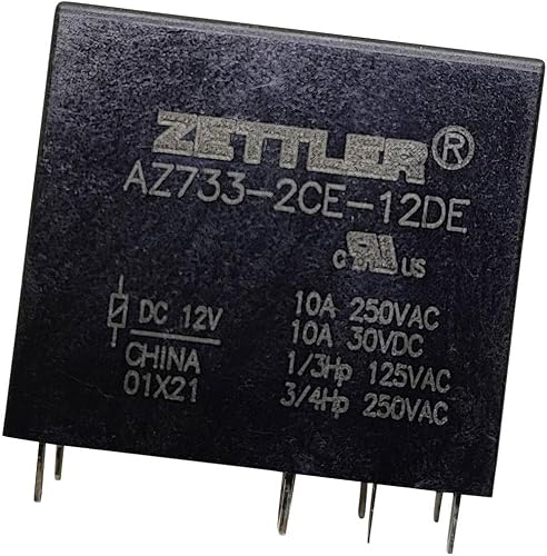Zettler Electronics AZ733-2CE-24DE Relais Printer 24V/DC 12A 2 Inverseurs 1 pièc