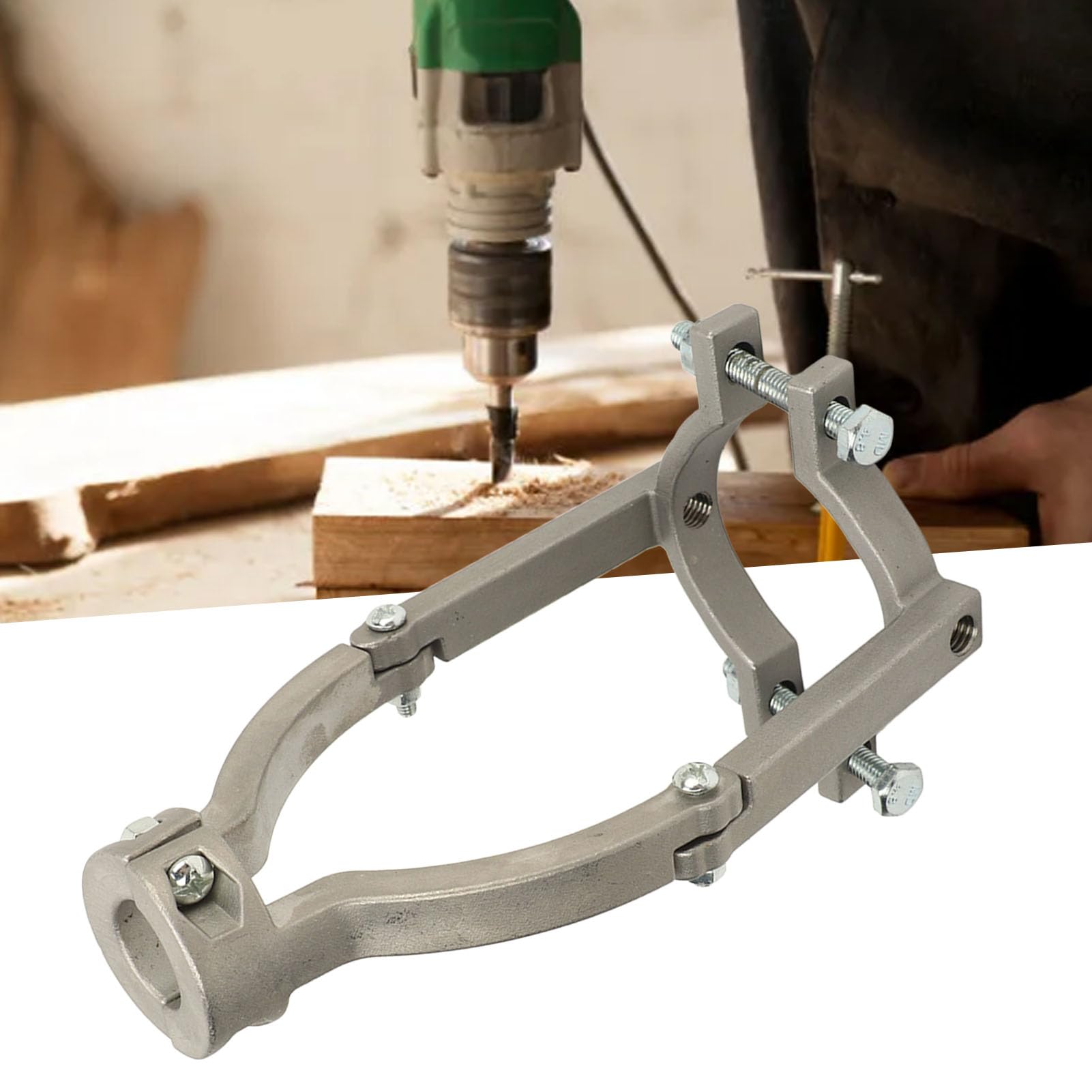 Square Tenon Converter Location Reducer Sleeve Portable Drill Press Drill Bit Adapter Mortiser Machine Converter for Woodworking Projects Furniture Makers