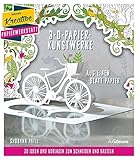 basteln papier vorlagen  3-D-Papierkunstwerke aus einem Blatt Papier: 20 Ideen und Vorlagen zum Schneiden und Basteln (Meine kreative Papierwerkstatt)