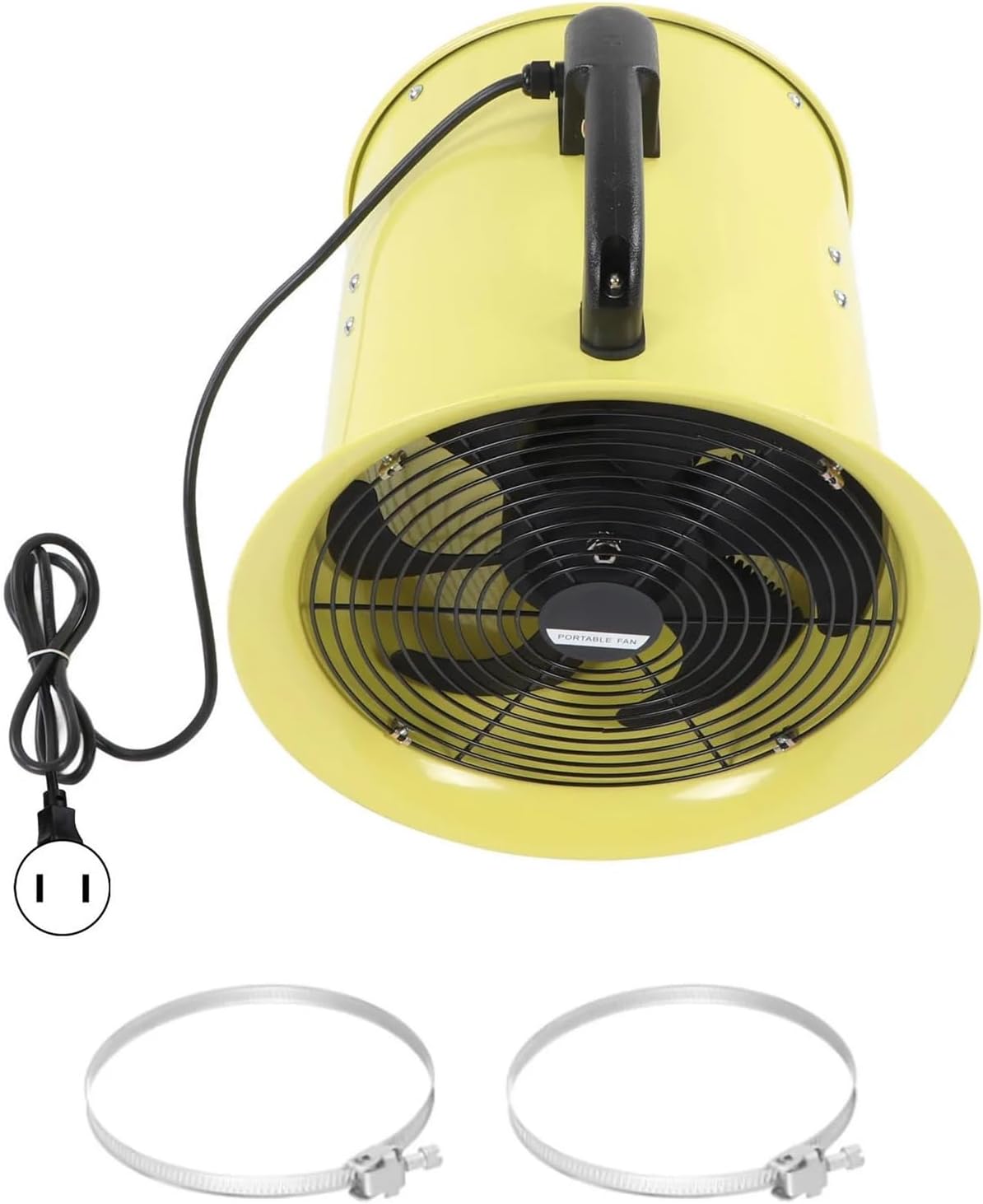 換気扇 ユーティリティブロワーファンは、ホース付きの高速ポータブル換気ファンで、家庭作業用の空気を素早く動かします。