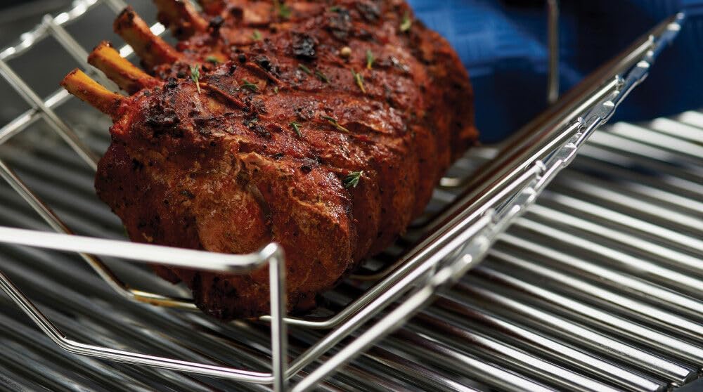バーベキュー・調理用品 Broil King Roasting Rack and Skewer Rack Amazon.com : Broil King 64233 Multi Rack and Skewer Kit : Barbecue