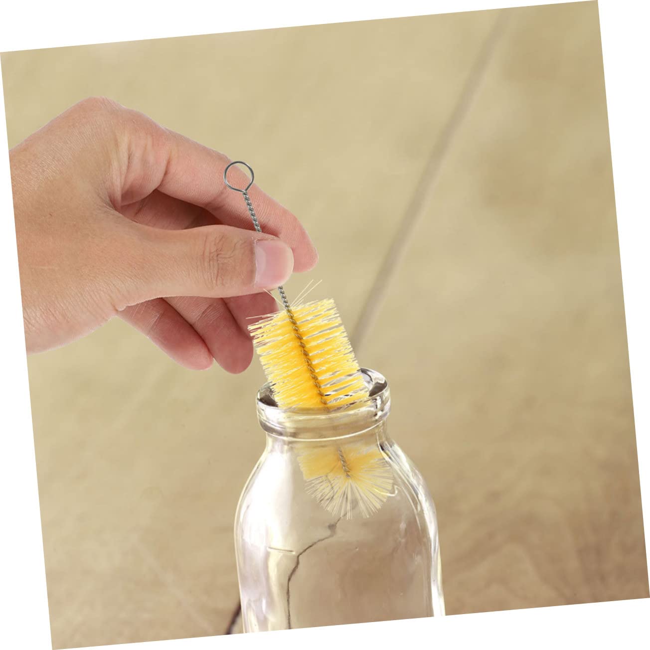 FOMIYES 12pcs Straw Brush Cleaning Brush Bottle Brush Household Portable Bottle Cleaner Household Bottle Cleaner Portable Bottle Brush Supply Multi-Function Cleaner