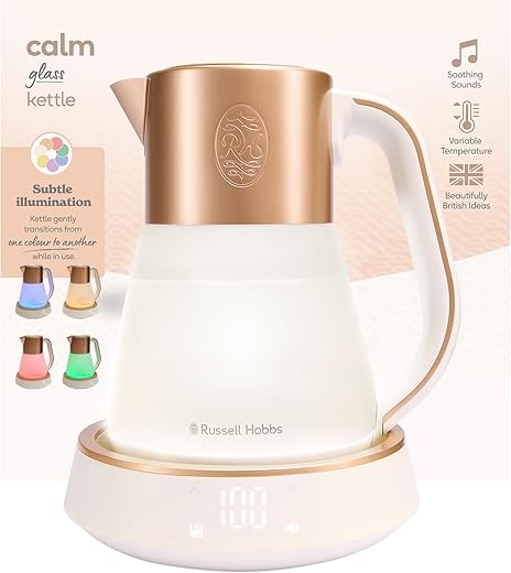 Russell Hobbs – Hervidor Russell Hobbs Calm cristal mateado 1,7 litros.