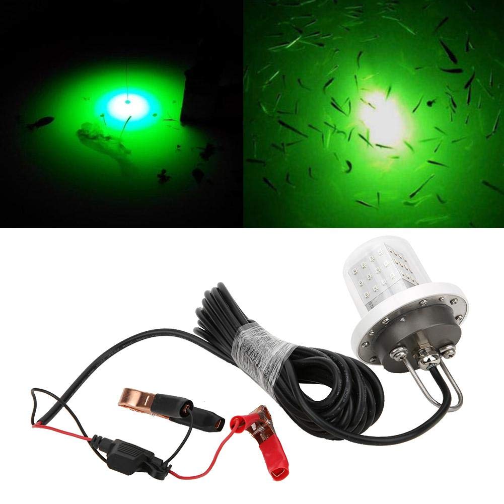 Światło wędkarskie, 30 W LED podwodne światło wędkarskie 18000 lm zielone zatapialne akcesoria do przyciągania ryb