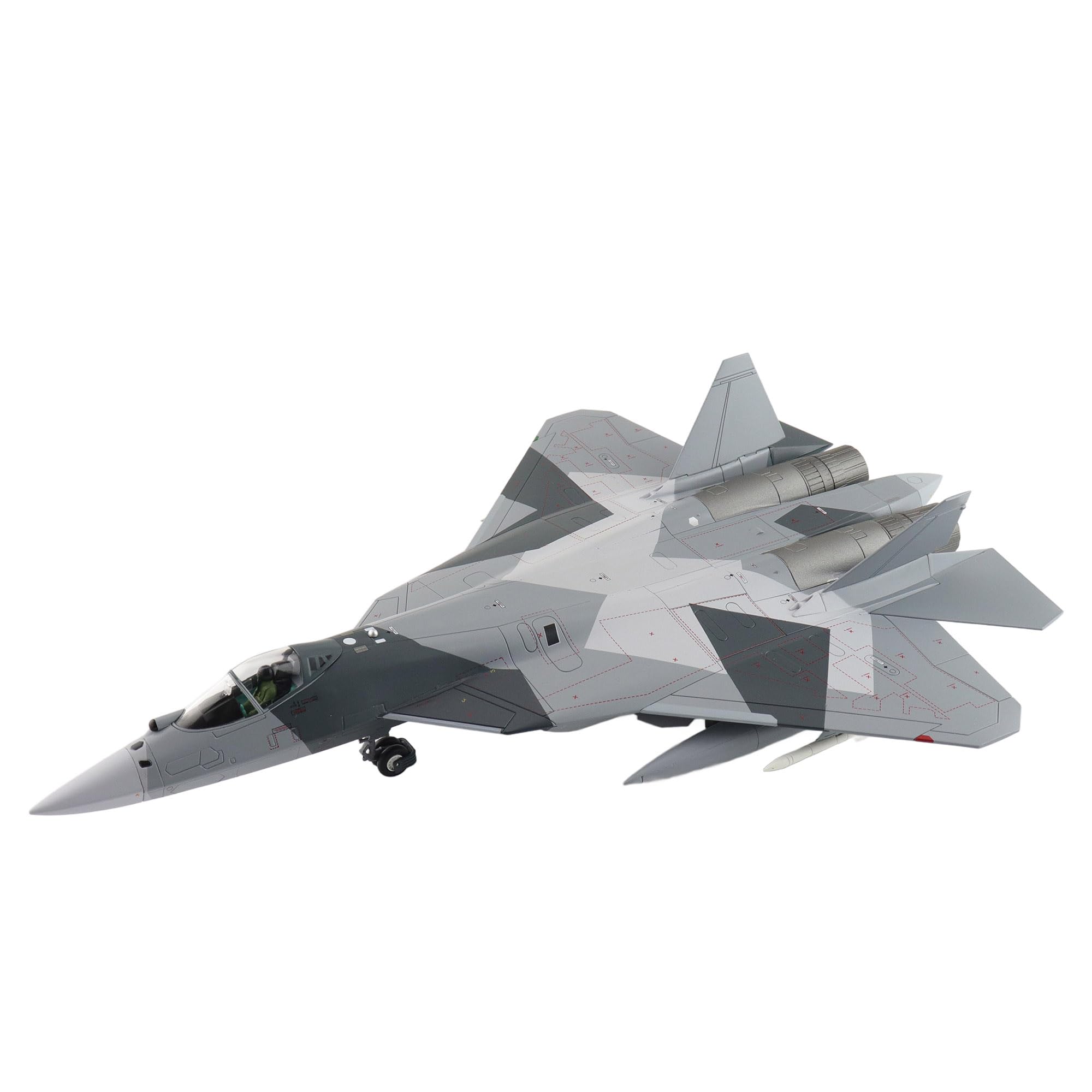 【週末sale！】Su-57 フェロン ステルス戦闘機 ホビーマスター Su-57 Felon 1:72 Diecast Model - Hobby Master HM-HA6807