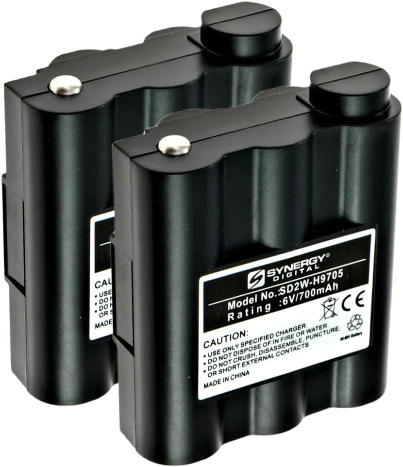 Synergy Digital 2Way Radio Batteries, Compatible with