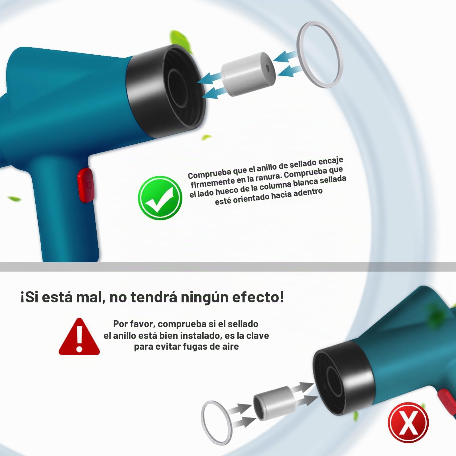 Desatascador WC, Desatascador Tuberias a Presion con barómetro, Desatascador de Inodoro con Cuatro Ventosas Diferentes Adecuado para Cuartos de Baño Inodoros Lavabos (Azul)