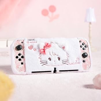 Amazon.com: GeekShare Protective Case for Switch OLED,Kawaii Plush
