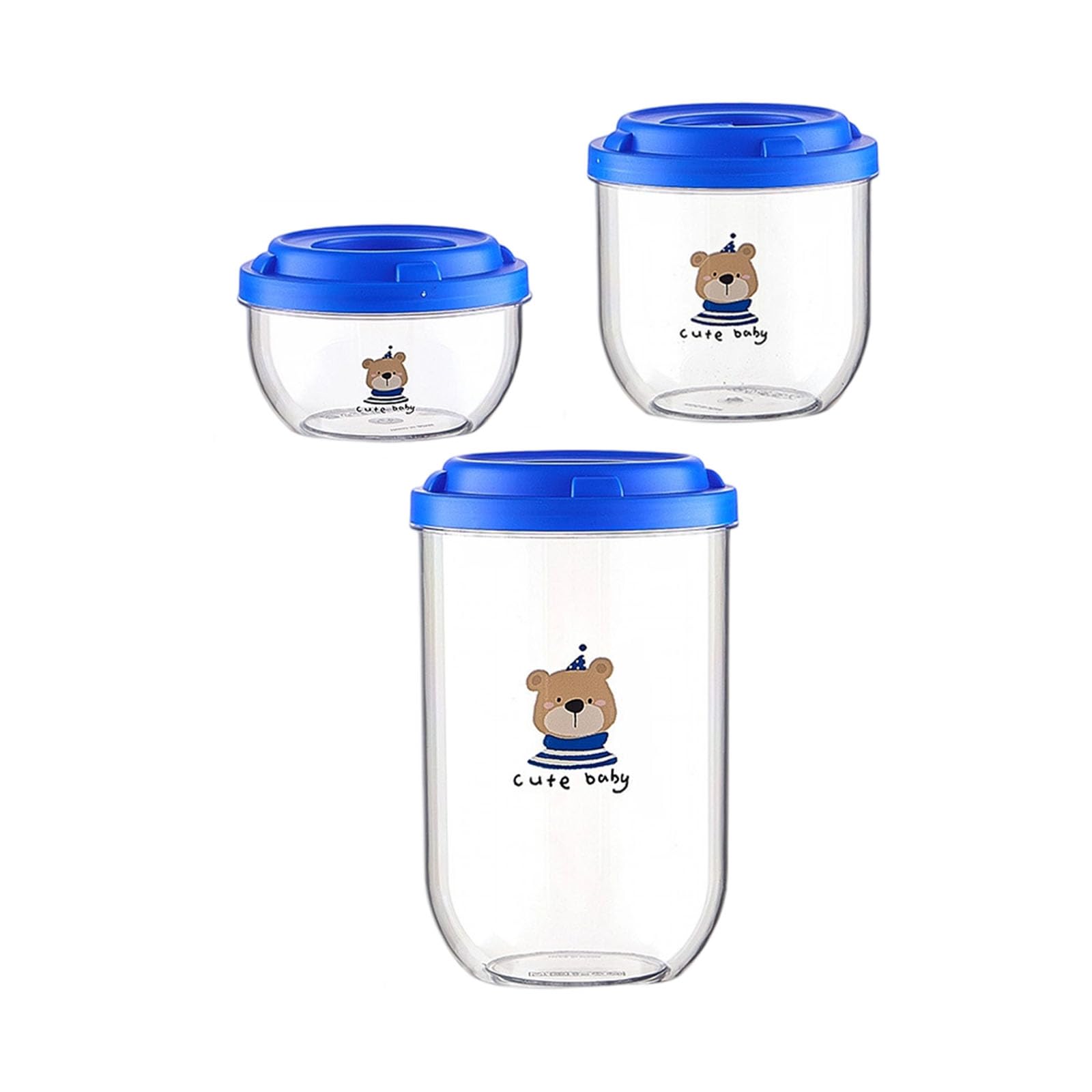 carotoe Multi-Purpose Vacuum Food Canister, Airtight Coffee Grain Storage with Easy-Grip Lid Design Airtights Food Storage Container