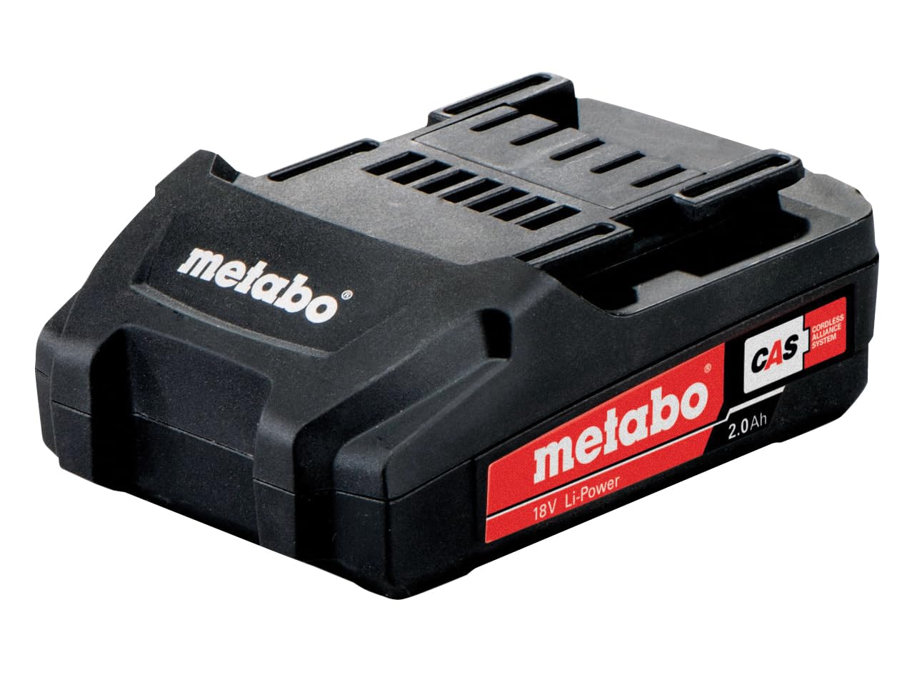 Metabo 625596000 Tool Battery Pack, 2.0 Ah/18V