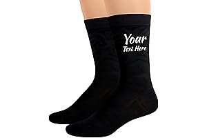 One-of-a-Kind Groomsmen Gifts: Personalized Socks with Your Special Message