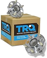 Vista 78 de Conjunto de buje y rodamiento de rueda trasera izquierda y derecha TRQ 2 piezas Compatible con Mazda CX-9 2007-2015 Todo Tracción