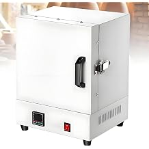 Electric Burnout Oven Kiln,2000W Compact Tabletop Melting Oven, 1150C/2102F Max Temperature, for Jewelry Making, Metal Casting, Pottery Glazing and DIY Projects