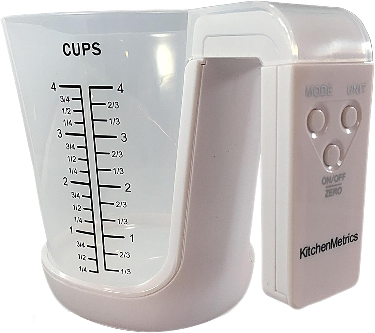 Kitchen Scale Measuring Cup - Smart Measuring Jug, Multifunctional Cooking Cup | Built-in Digital Weight Display with 4 Modes Function, Compact Scale Cup Perfect for Measuring Coffee, Baking and Solid