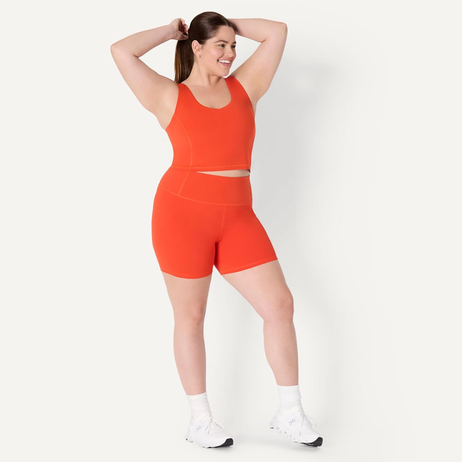 Amazon Essentials Women's Active FormFlex Buttery Soft High Waist Yoga Biker Shorts - Image 8