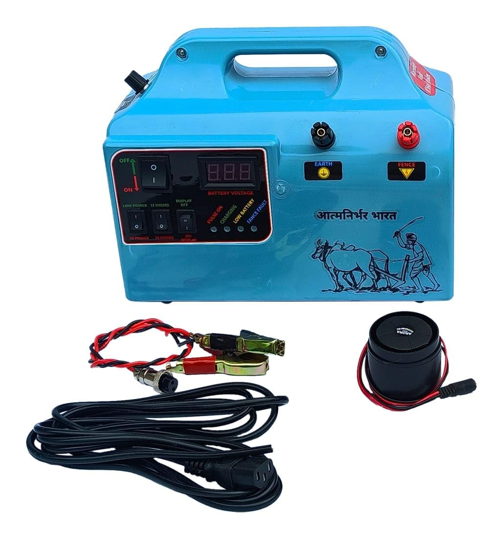 Solar Machine, Solar Fence Energizer (Area Covered 100 Bigha)