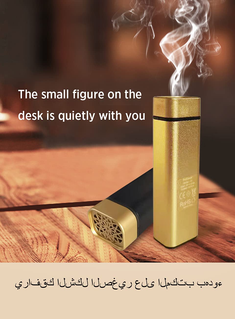Draagbare Mini Wierookbrander Bakhoor Oplaadbare USB Aroma Diffuser Elektrische Arabische Wierookhouder Moslim Huisdecoratie Draagbare Mini Wierookbrander Bakhoor Oplaadbare USB Aroma Diffuser Elektrische Arabische Wierookhouder Moslim Huisdecoratie