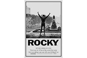 POSTER STOP ONLINE Rocky - Movie Poster (Regular Style - Victory Pose)
