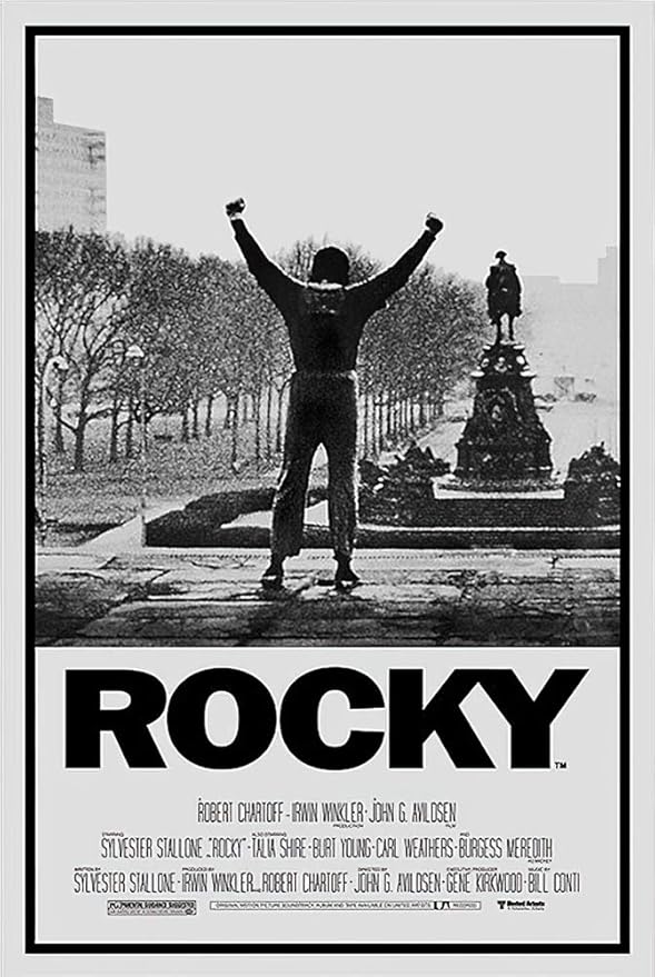 YouTube Launches Crackdown on AI Trailers 8 61MZdcVwQFL. AC SY879 POSTER STOP ONLINE Rocky - Movie Poster (Regular Style - Victory Pose) (Size: 24 x 36)