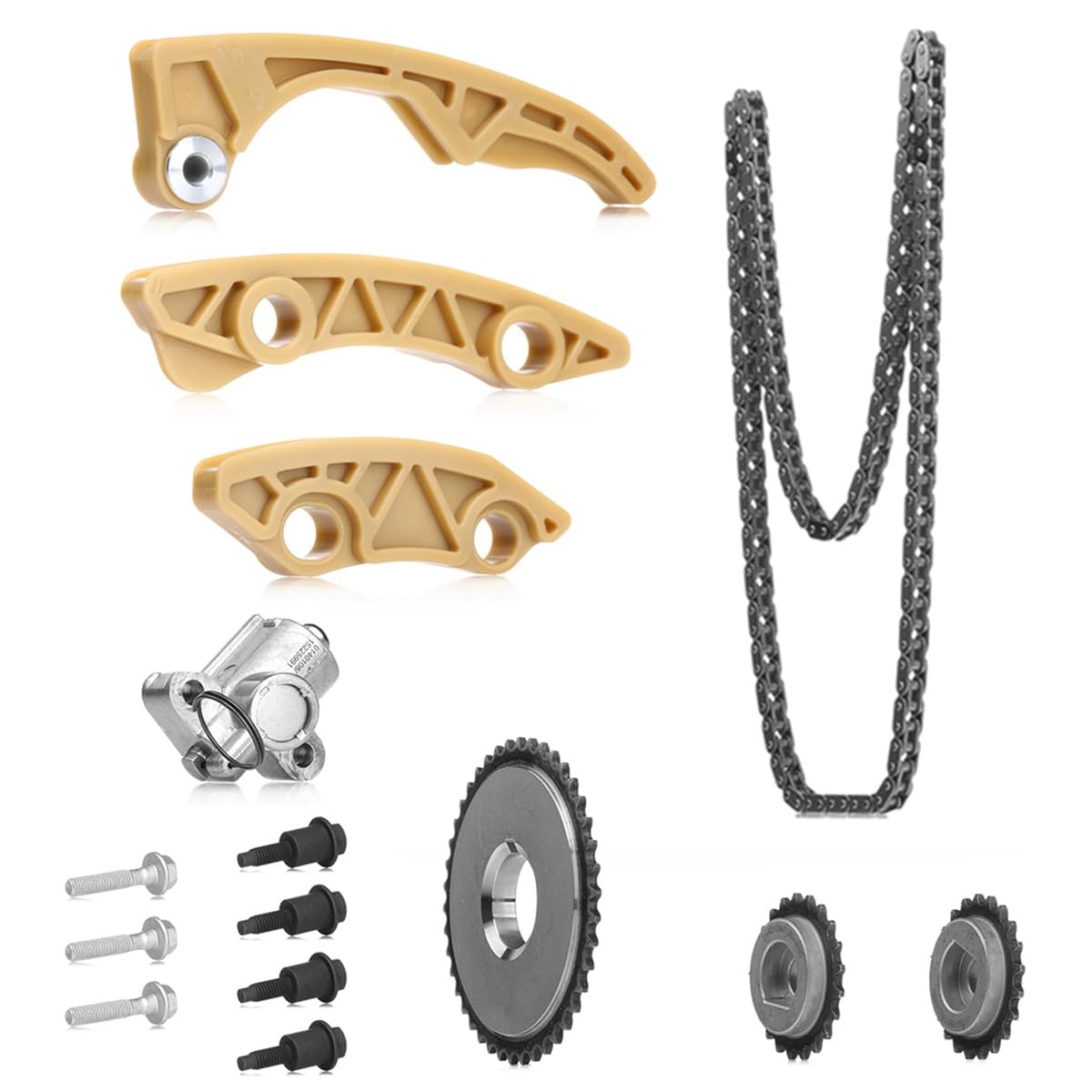RIDEX 1389T0074 Kit catena distribuzione senza guarnizioni con ingranaggio Compatibilità con OPEL ZAFIRA B A05
